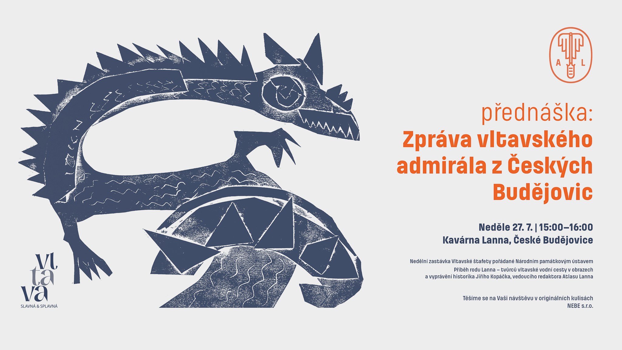 obr. k článku: Přednáška - Zpráva vltavského admirála z Českých Budějovic